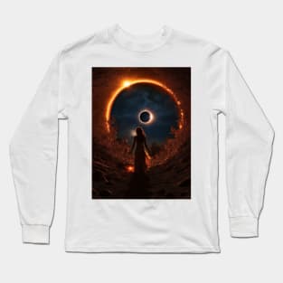 SOLAR ECLIPSE Long Sleeve T-Shirt